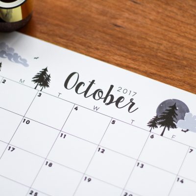 free printable october 2017 calendar