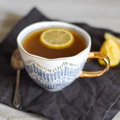hot toddy with ginger