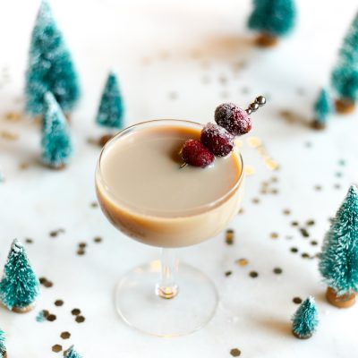 nuts and berries christmas cocktail
