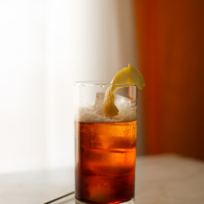 coffee and aperol cocktail